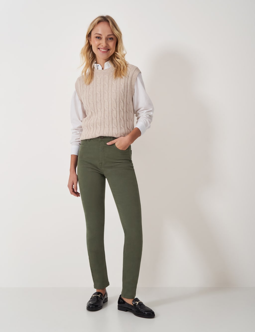 High Waisted Skinny Jeans