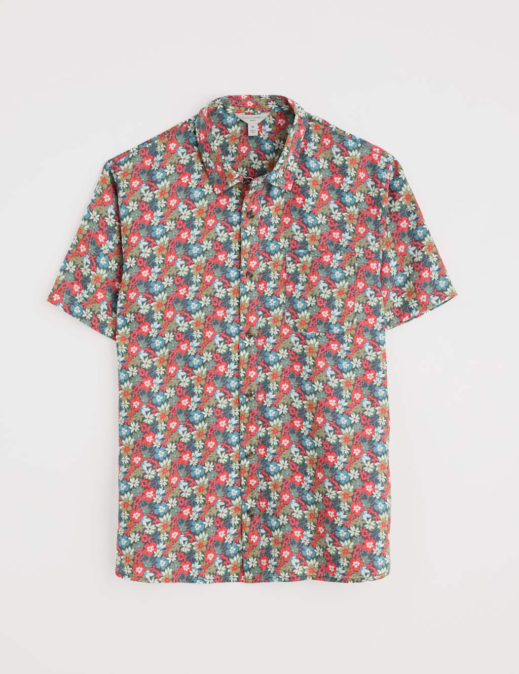 Pure Linen Floral Shirt