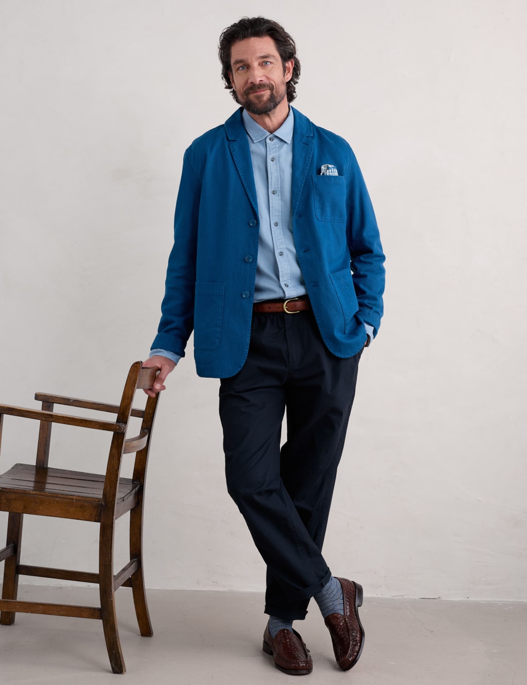 Men s Linen Jackets at M S