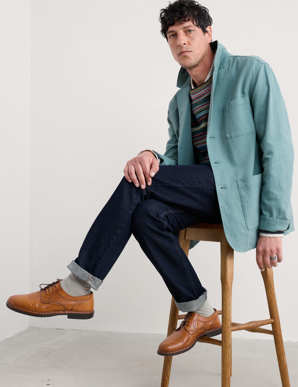 Linen Rich Utility Jacket