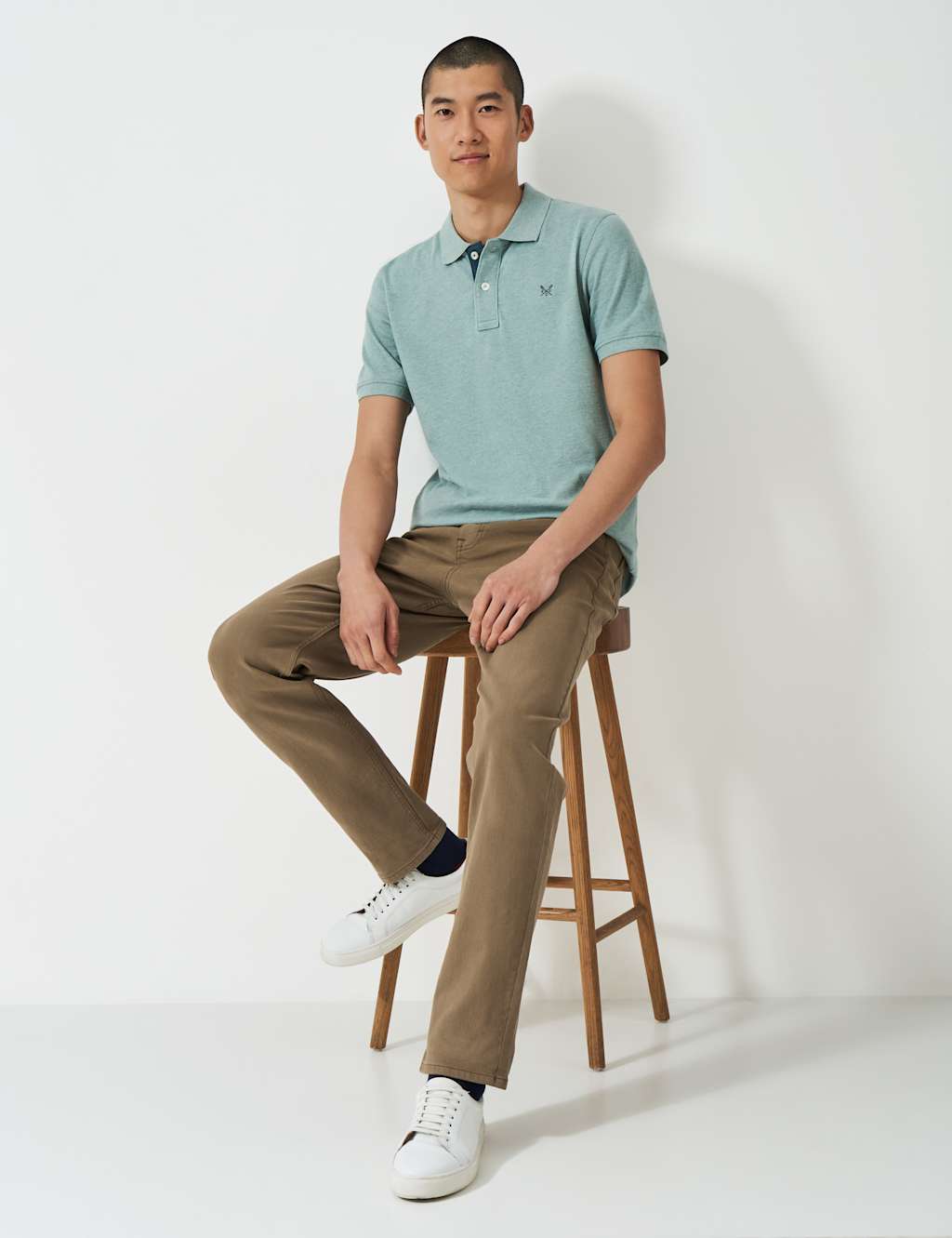 Straight Fit Overdyed 5 Pocket Jeans