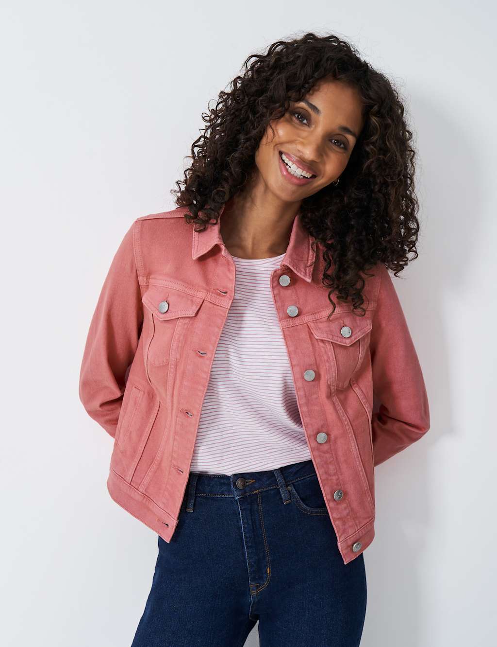 Denim Jacket with Stretch