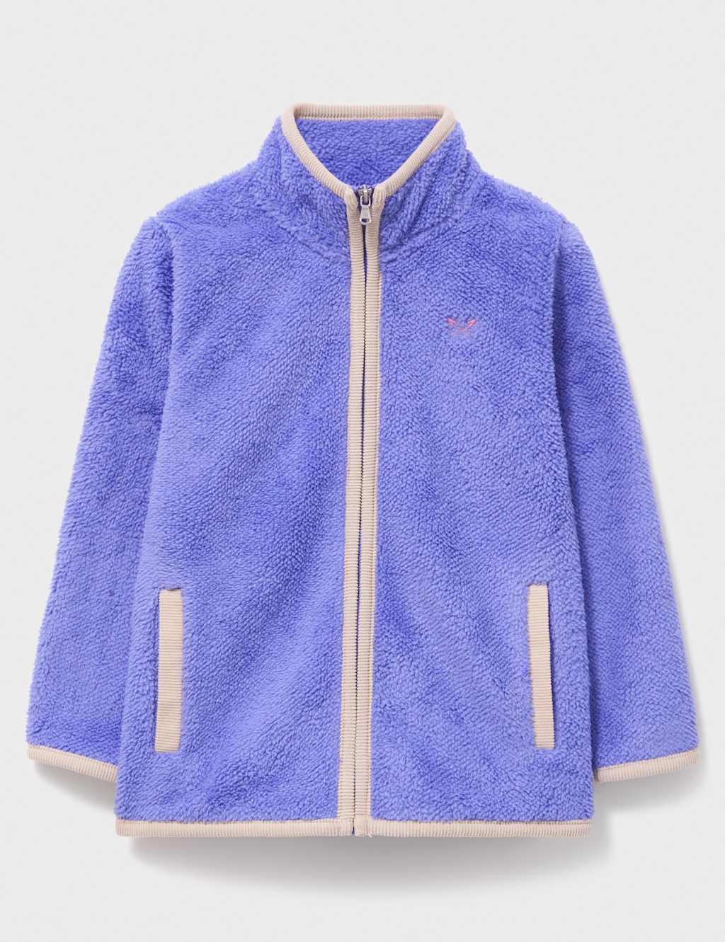 Crew Clothing Fleece Jacket (3-12 Yrs) Light Blue