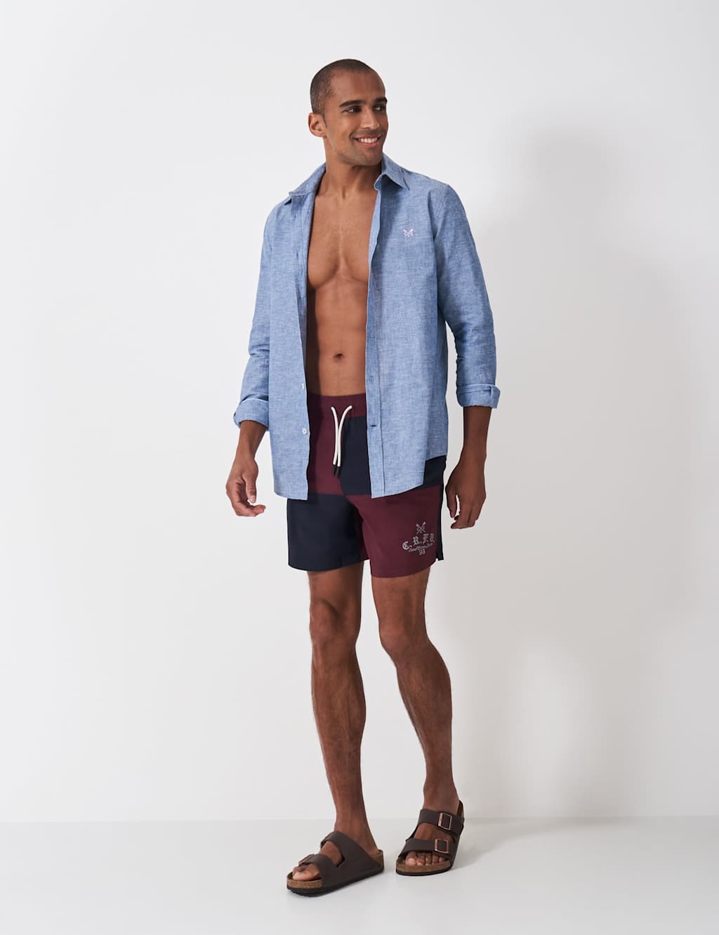 Colour Block Swim Shorts