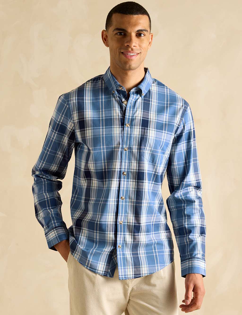 Cotton Rich Check Shirt