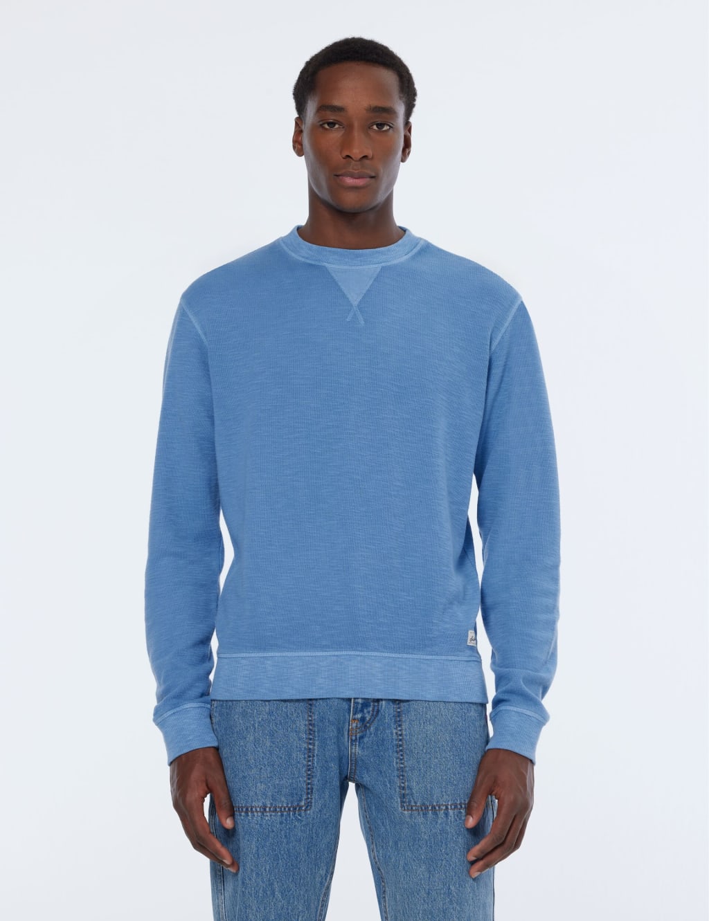 Cotton Rich Crew Neck Sweatshirt