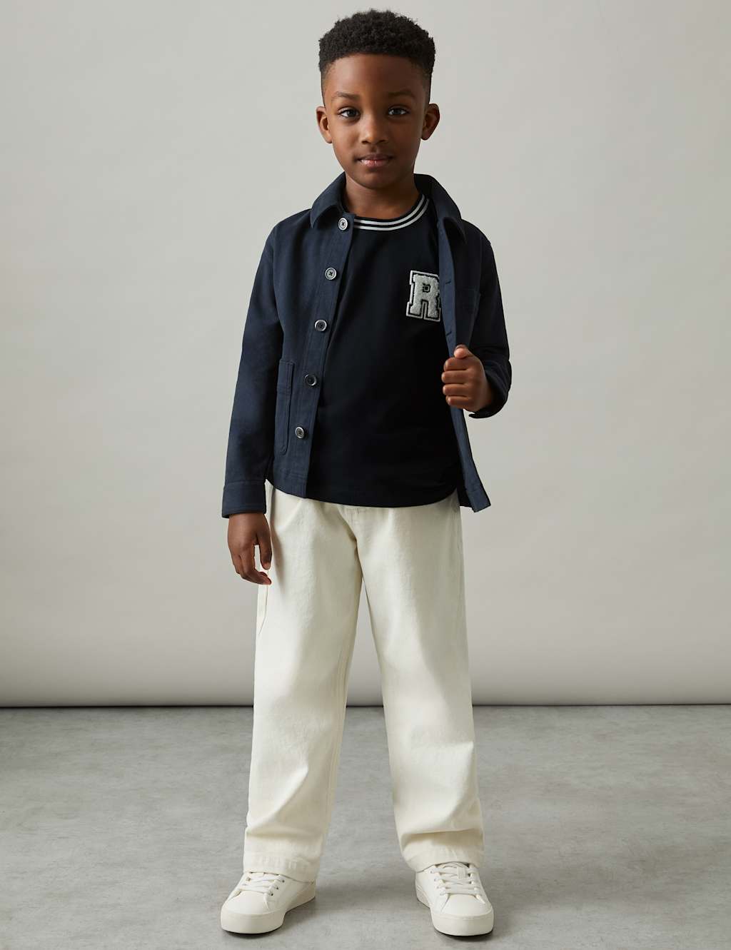 Pure Cotton Tipped Appliqué T-Shirt (3-14 Yrs)