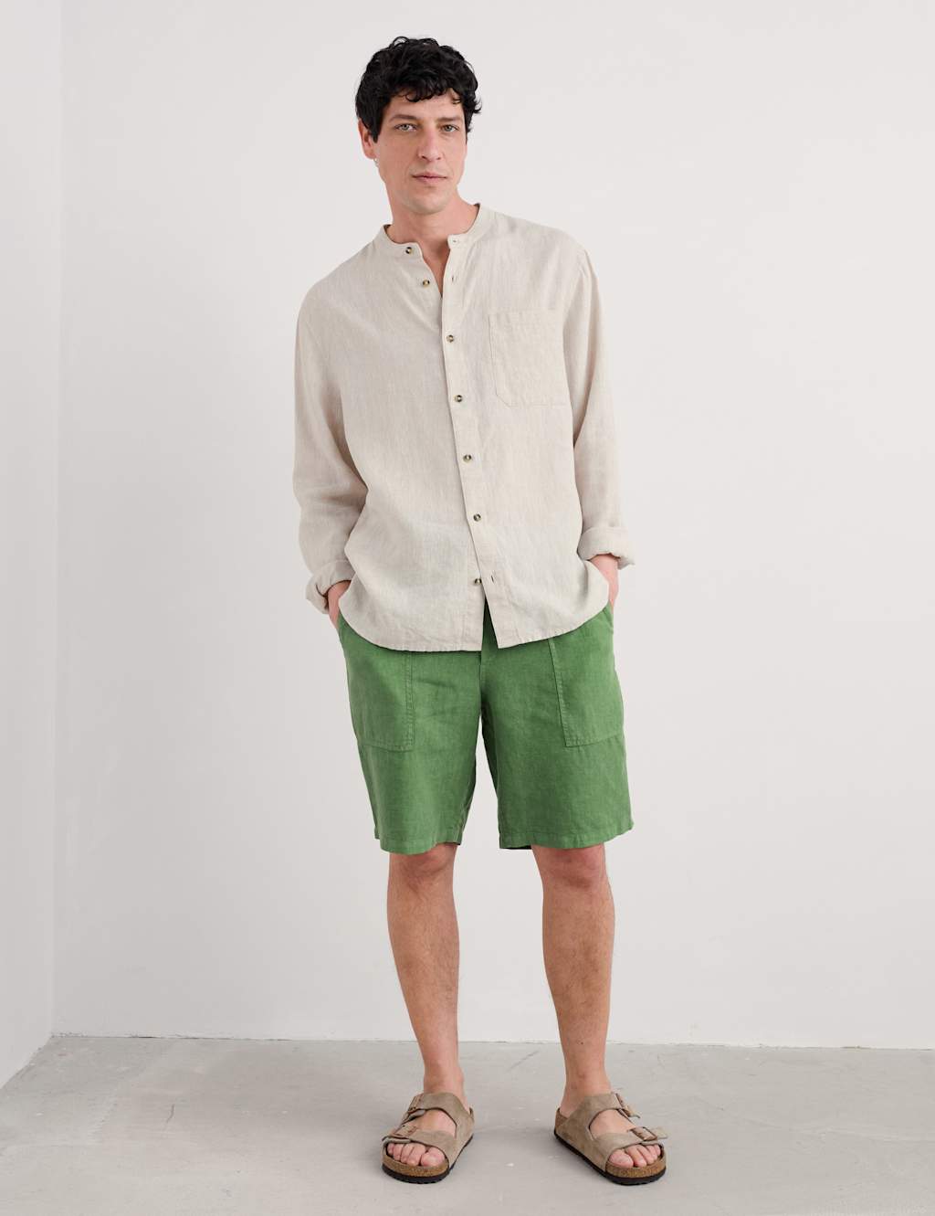Pure Linen Lightweight Shorts