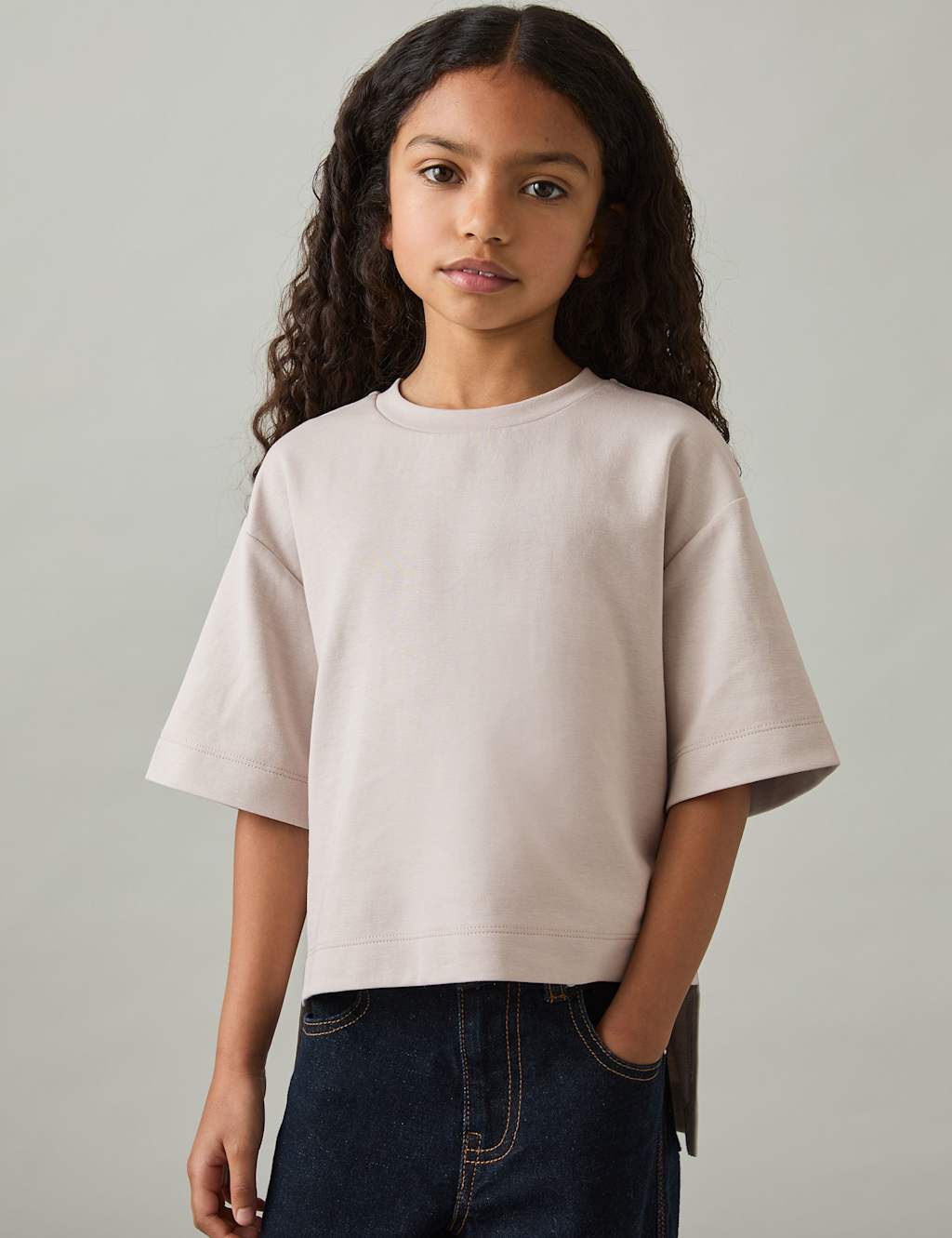 Cotton Rich Oversized T-Shirt (4-14 Yrs)