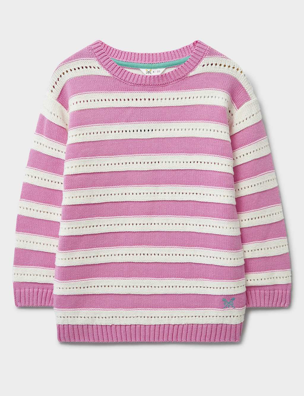 Pure Cotton Striped Jumper (3-12 Yrs)
