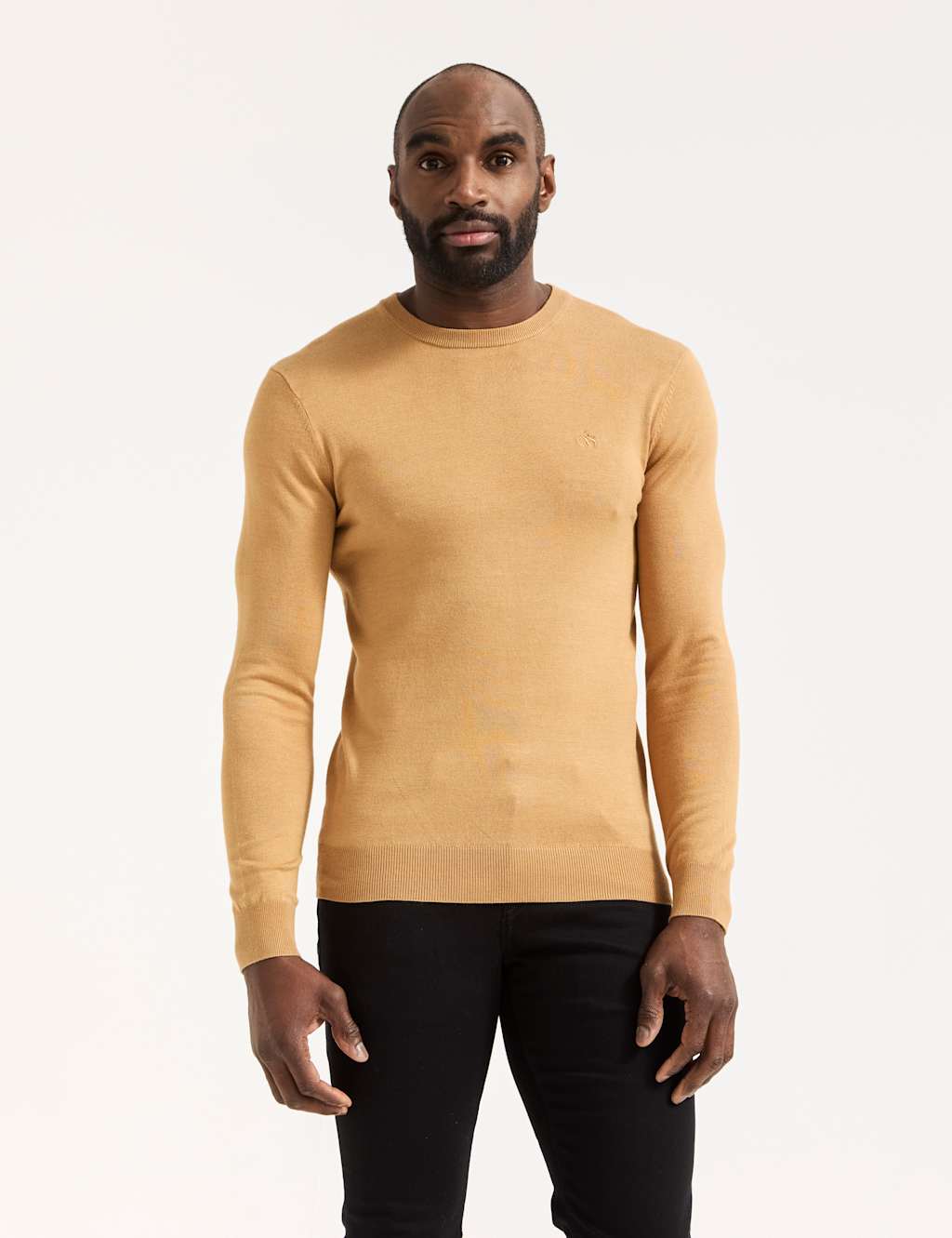 Wool Blend Crew Neck Sweatshirt