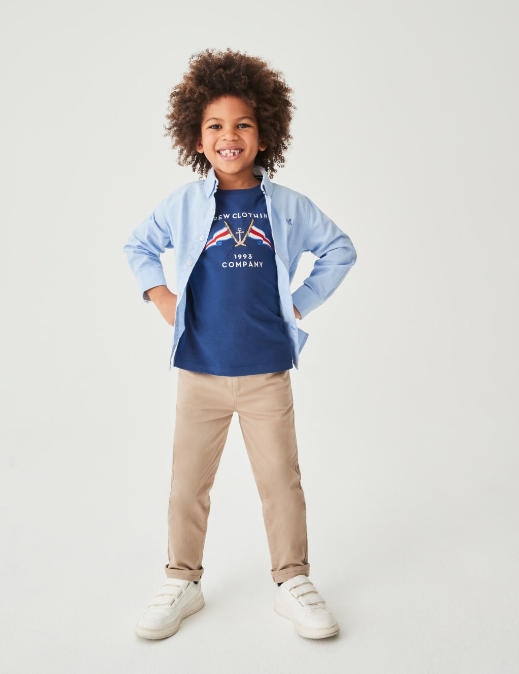 Slim Cotton Rich Chinos (3-9 Yrs)