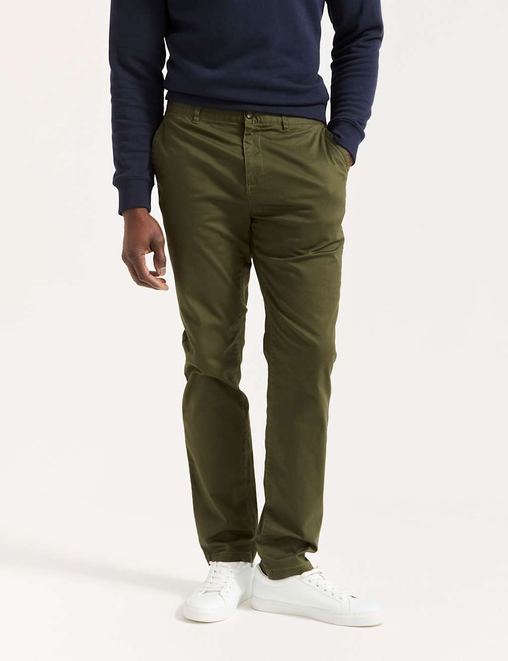 Regular Fit Stretch Chinos