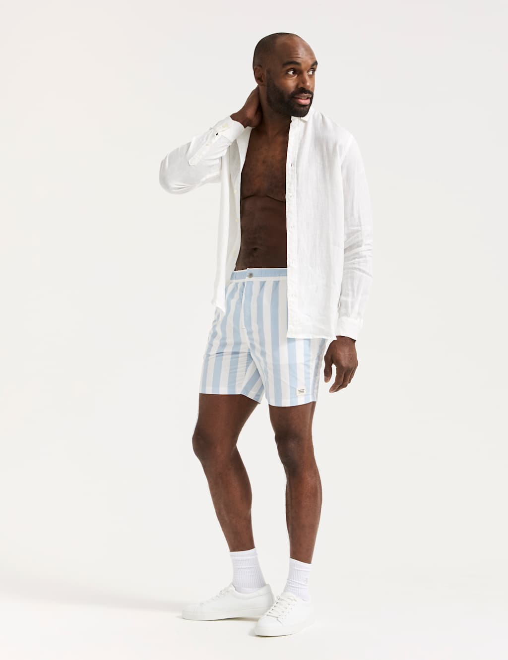 Striped Swim Shorts