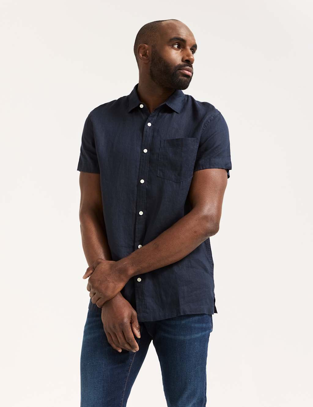 Pure Linen Short Sleeve Shirt