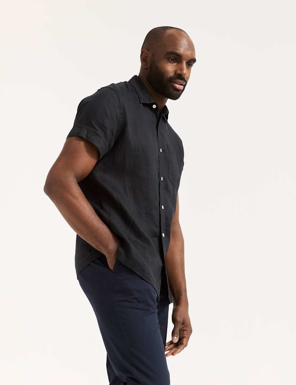 Pure Linen Short Sleeve Shirt