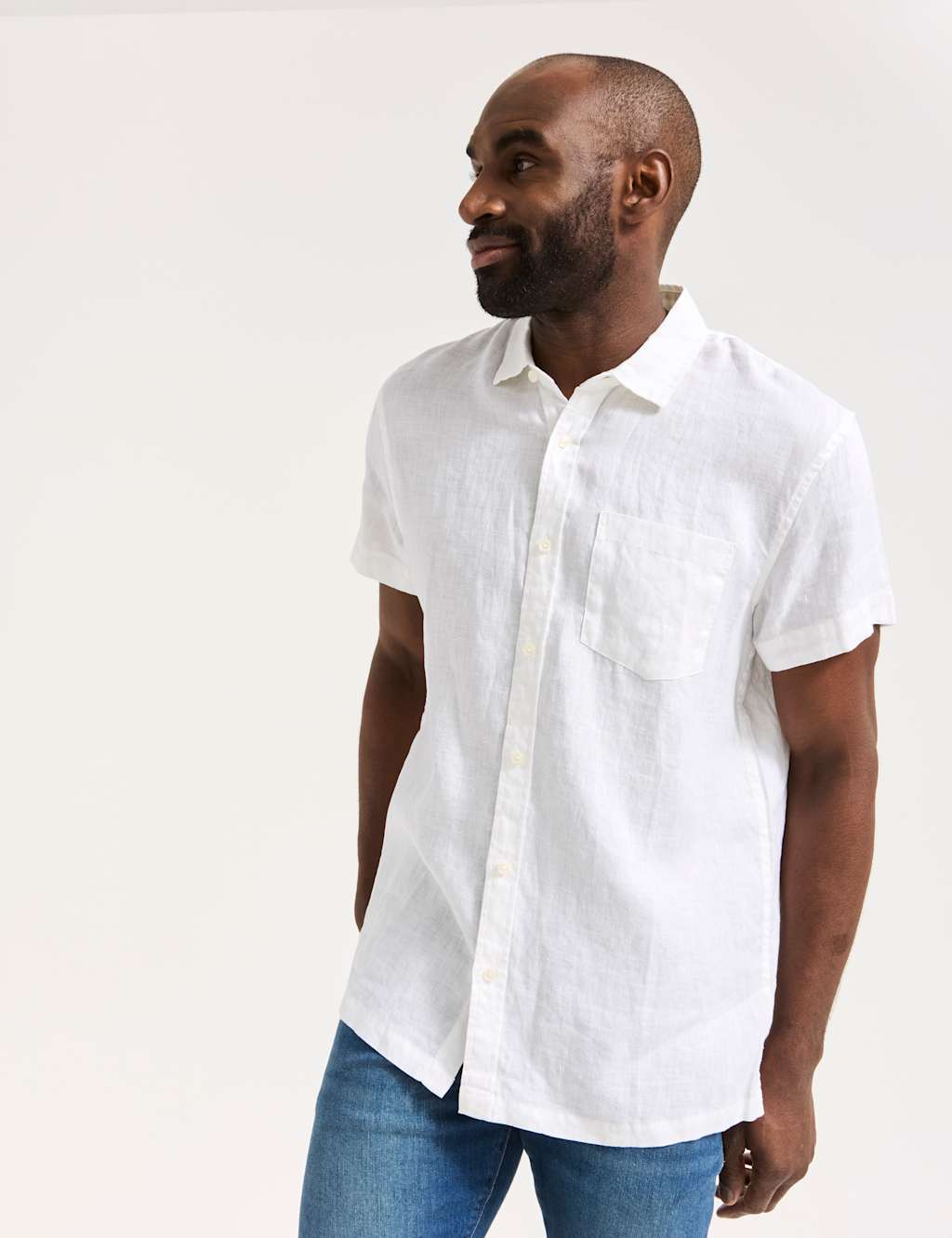 Pure Linen Short Sleeve Shirt