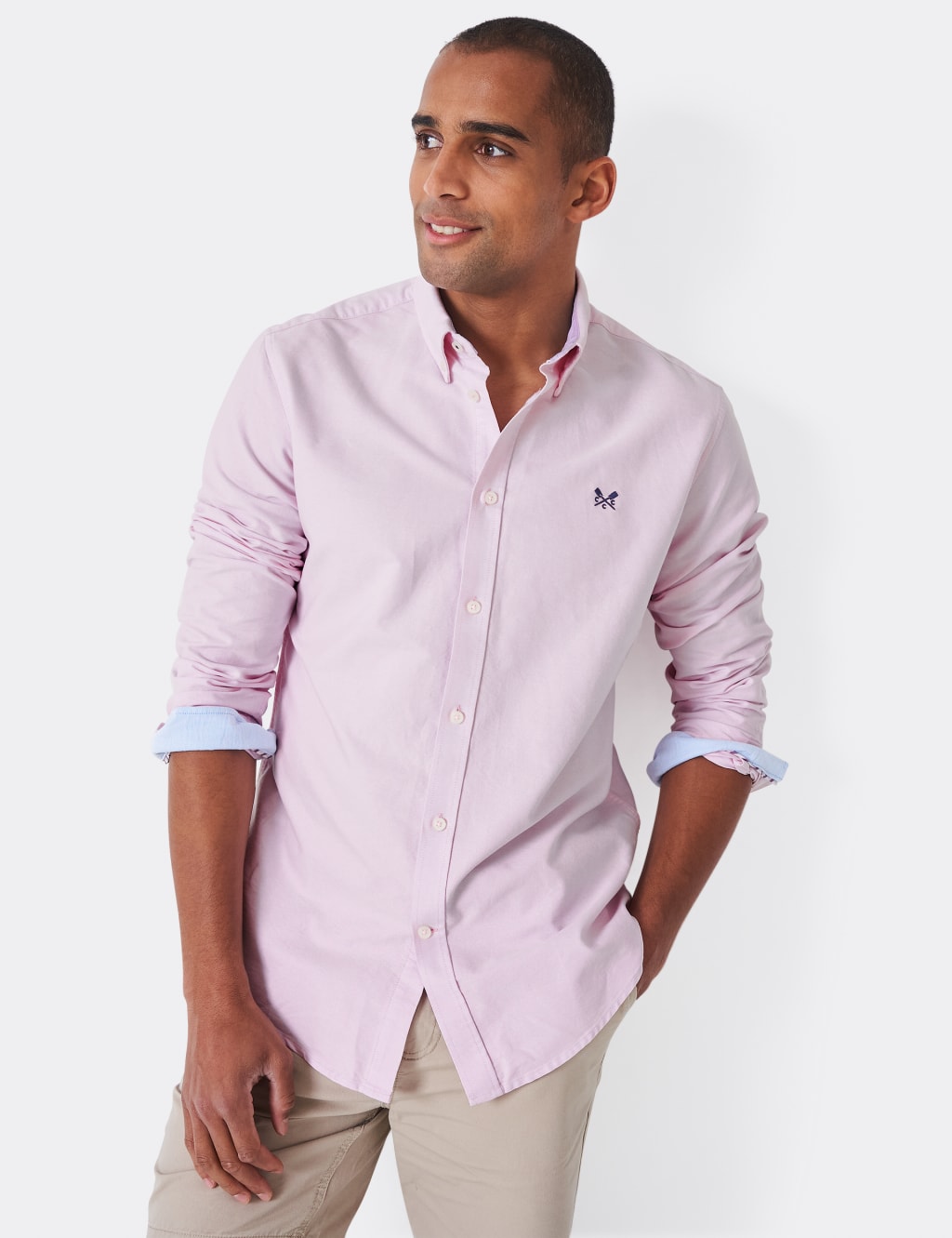 Slim Fit Pure Cotton Oxford Shirt