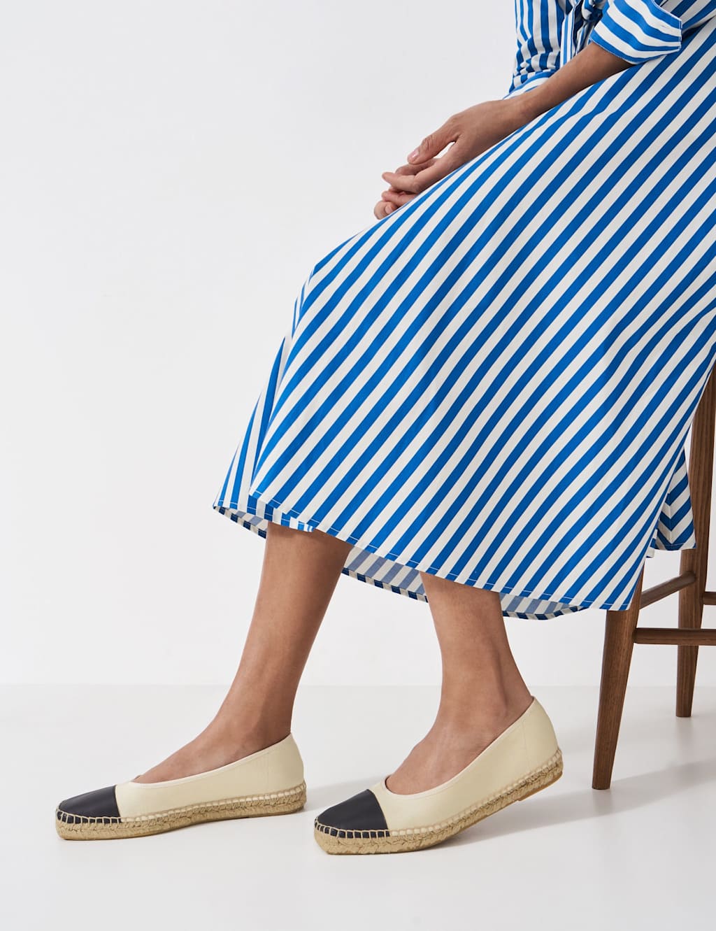 Canvas Flatform Espadrilles