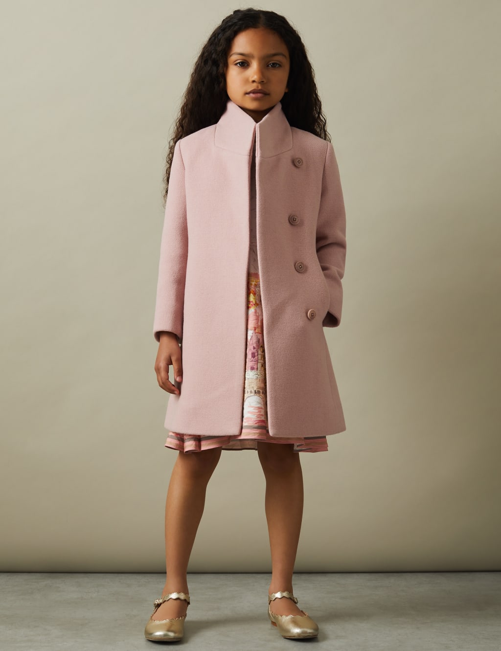 Wool Rich Coat (4-14 Yrs)
