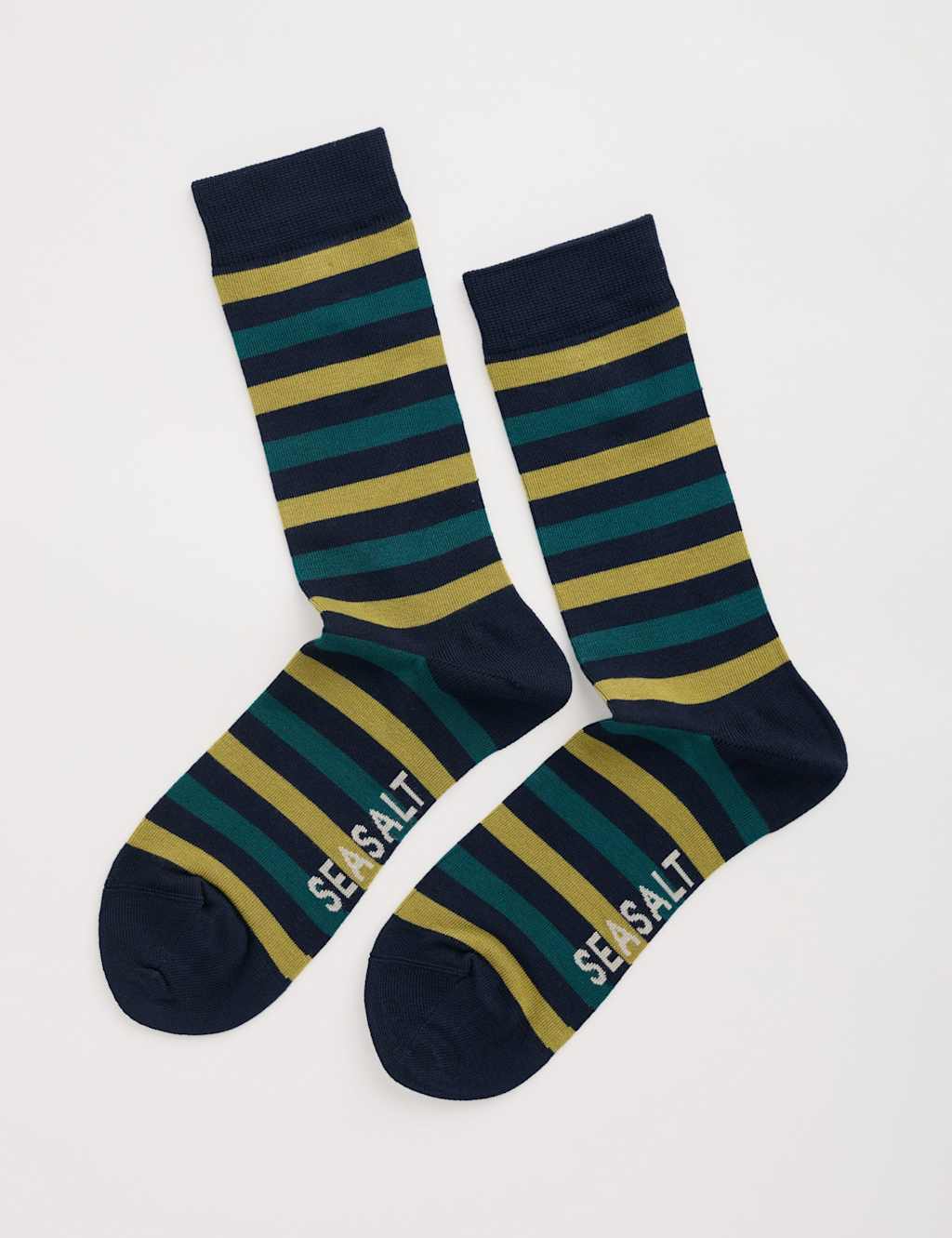 Seasalt Cornwall Men's Sailor Socks - Teal Mix, Teal Mix