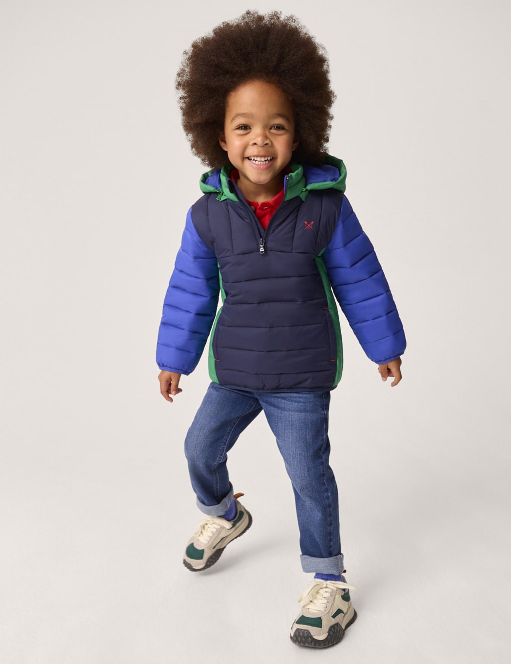 Navy blue childrens coat discount