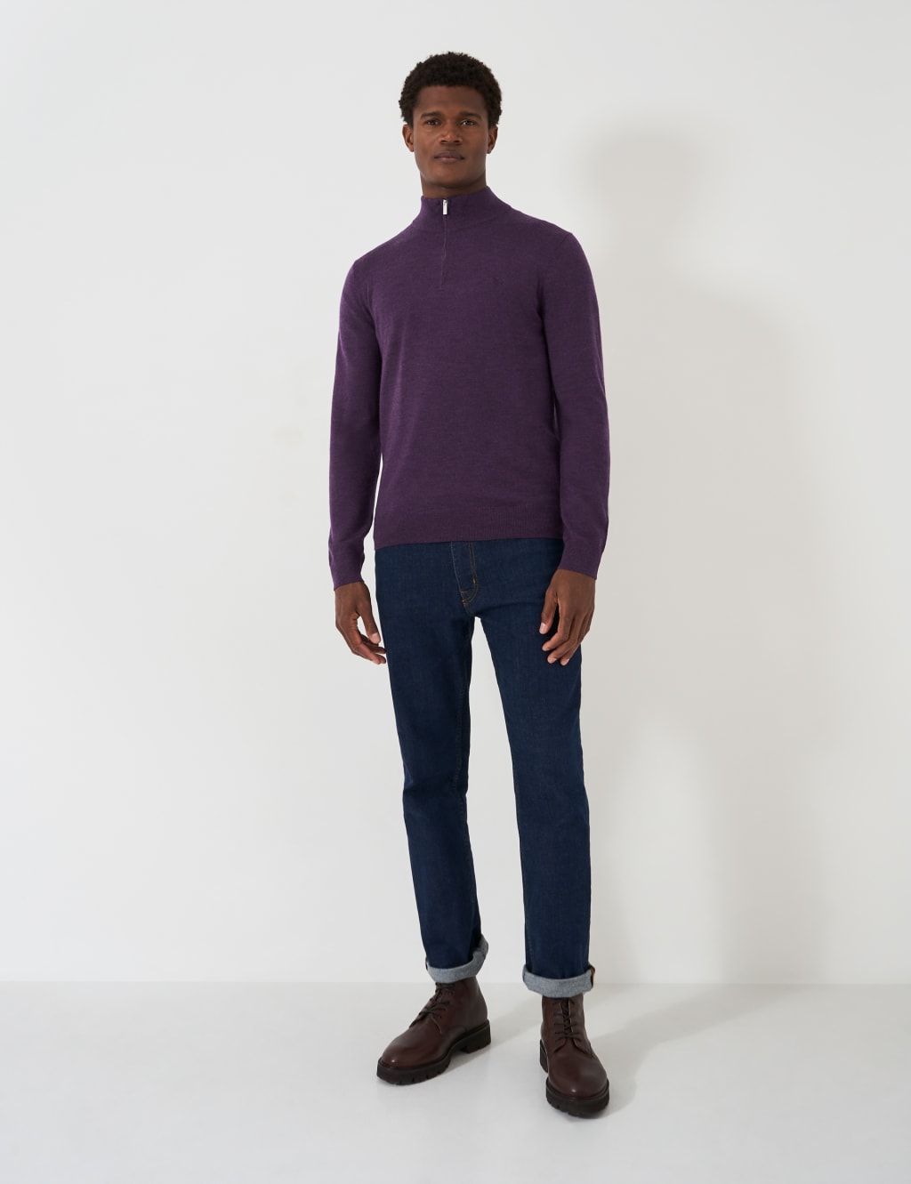 Men s Purple Knitwear at M S