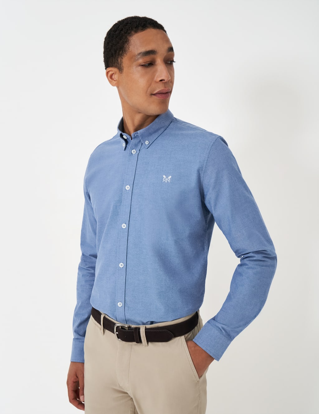 Slim Fit Pure Cotton Oxford Shirt