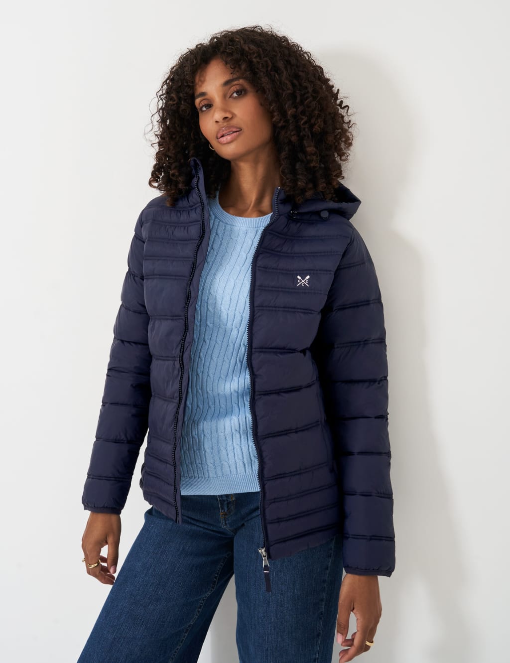 Lightweight Padded Hooded Jacket