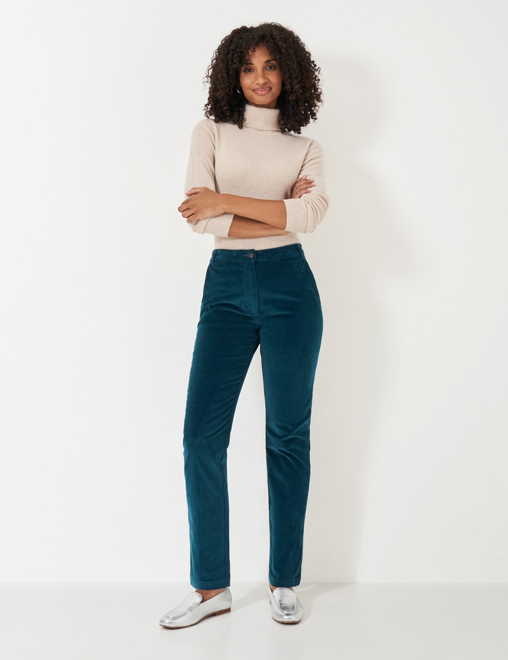 Cord Tapered Trousers