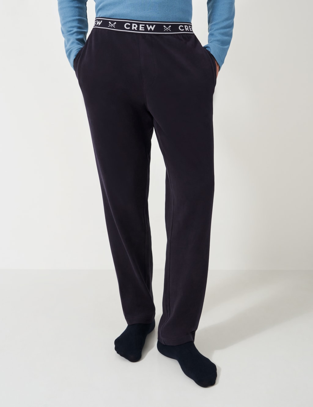 Elasticated Cotton Trouser