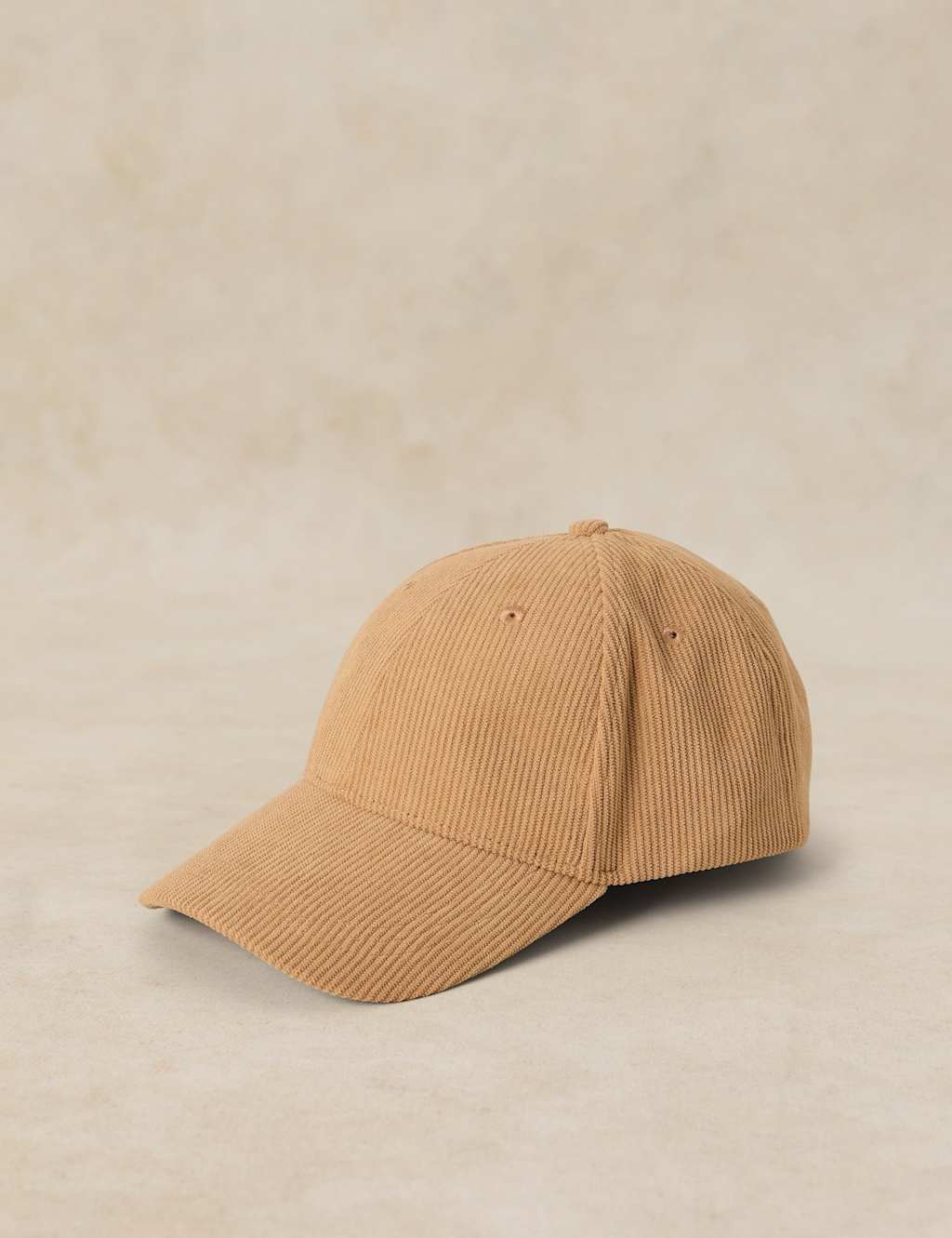 White Stuff Men's Cord Baseball Cap - Natural - Available at M&S