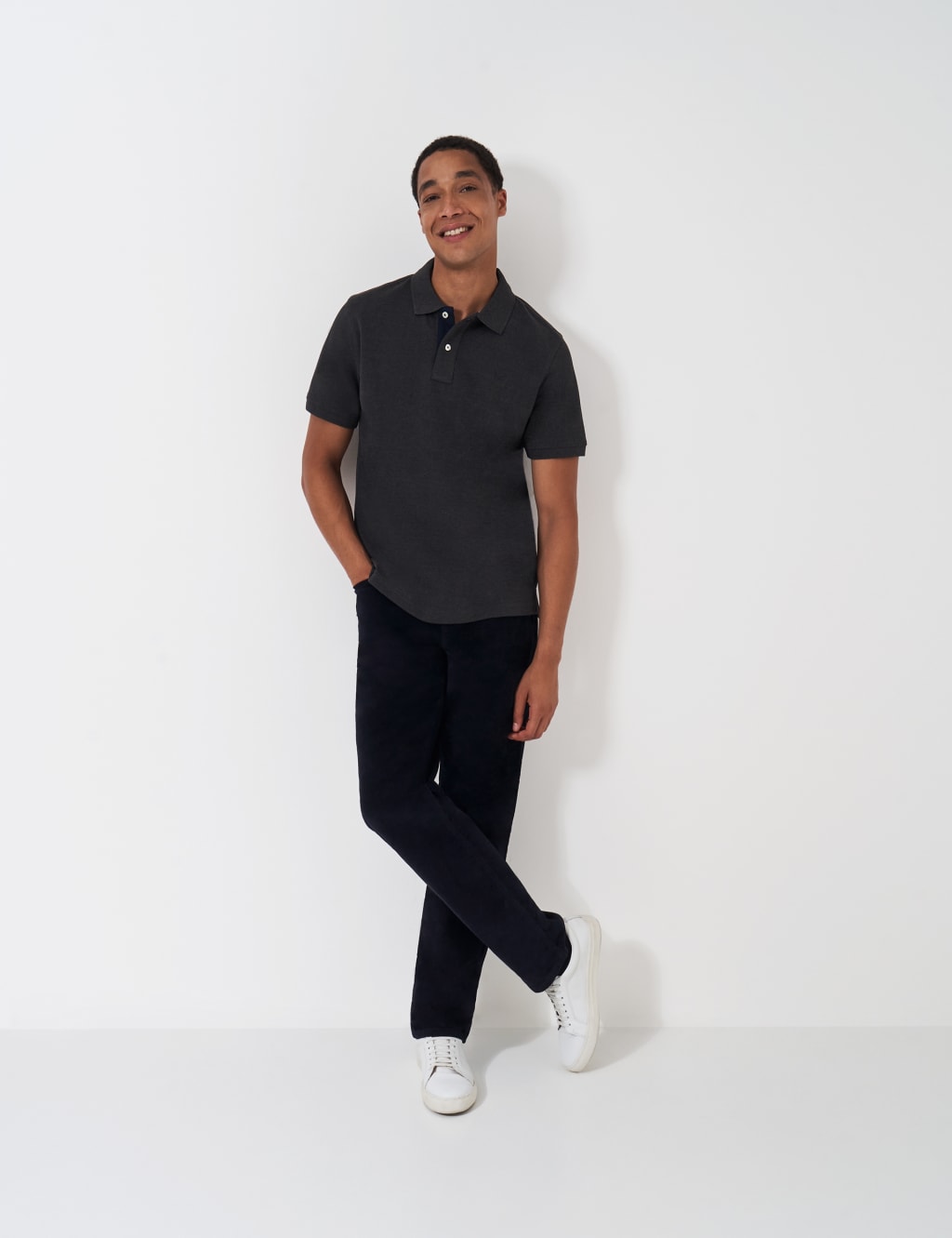 Tapered Fit Corduroy 5 pocket Trousers