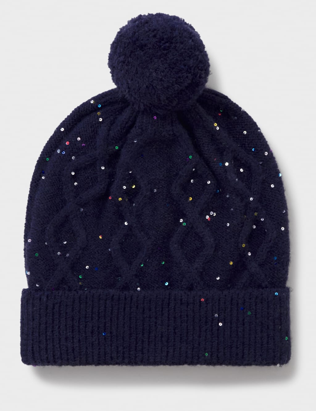 Sparkle Turn Up Beanie