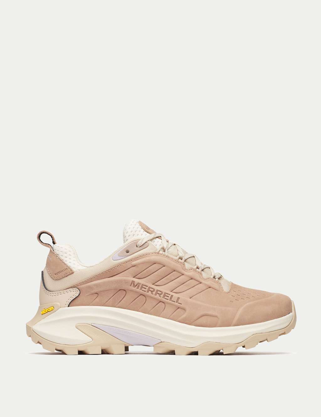 Merrell Women's Moab Speed 2 Leather Waterproof Trainers - 5½ - Pink Mix - Available at M&S