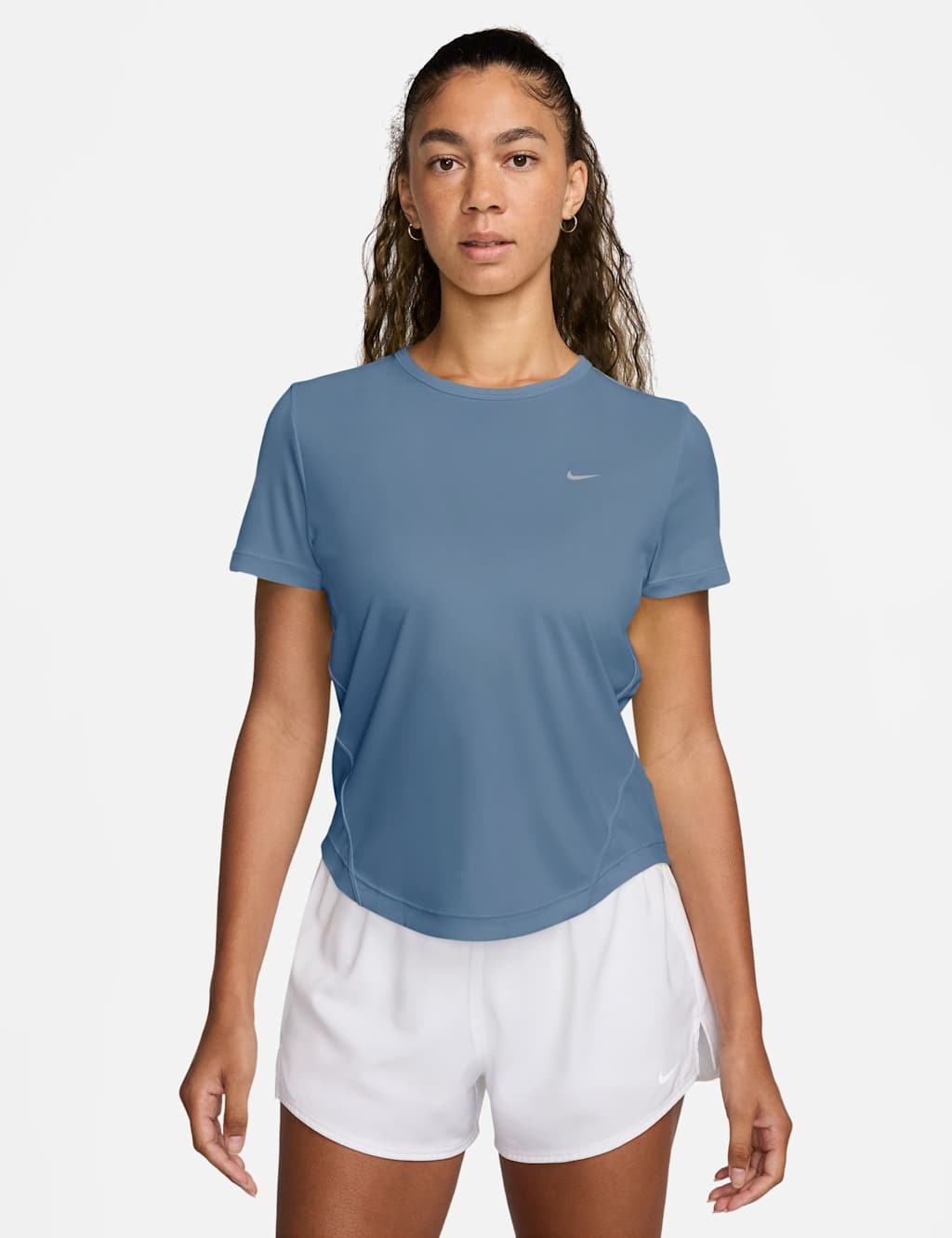 Nike Women's Tempo Running Top - Large - Blue Denim - Available at M&S