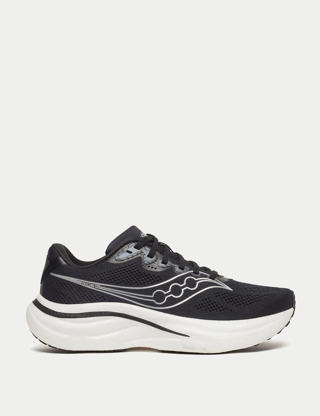 Saucony Women's Guide 19 Running Trainers - 5½ - Black Mix