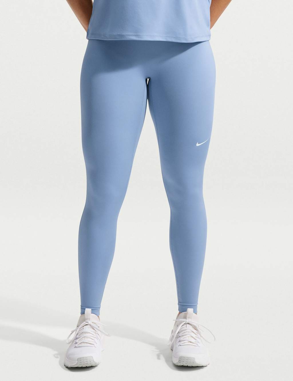 Nike Women's Pro Leggings - Small - Blue Denim - Available at M&S