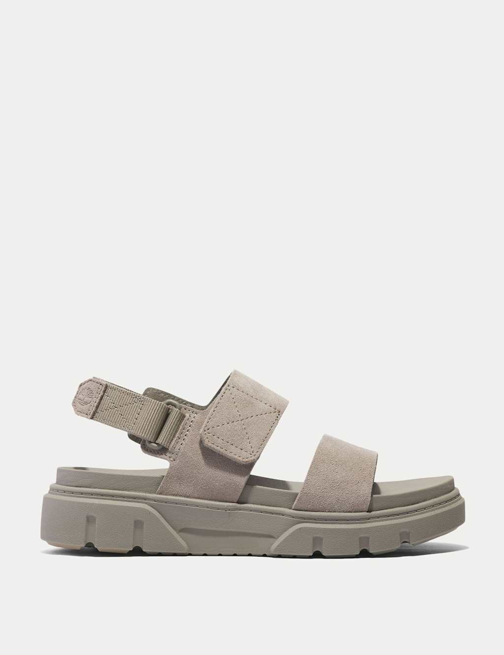 Timberland Greyfield Leather Chunky Gladiator Sandals Medium Grey