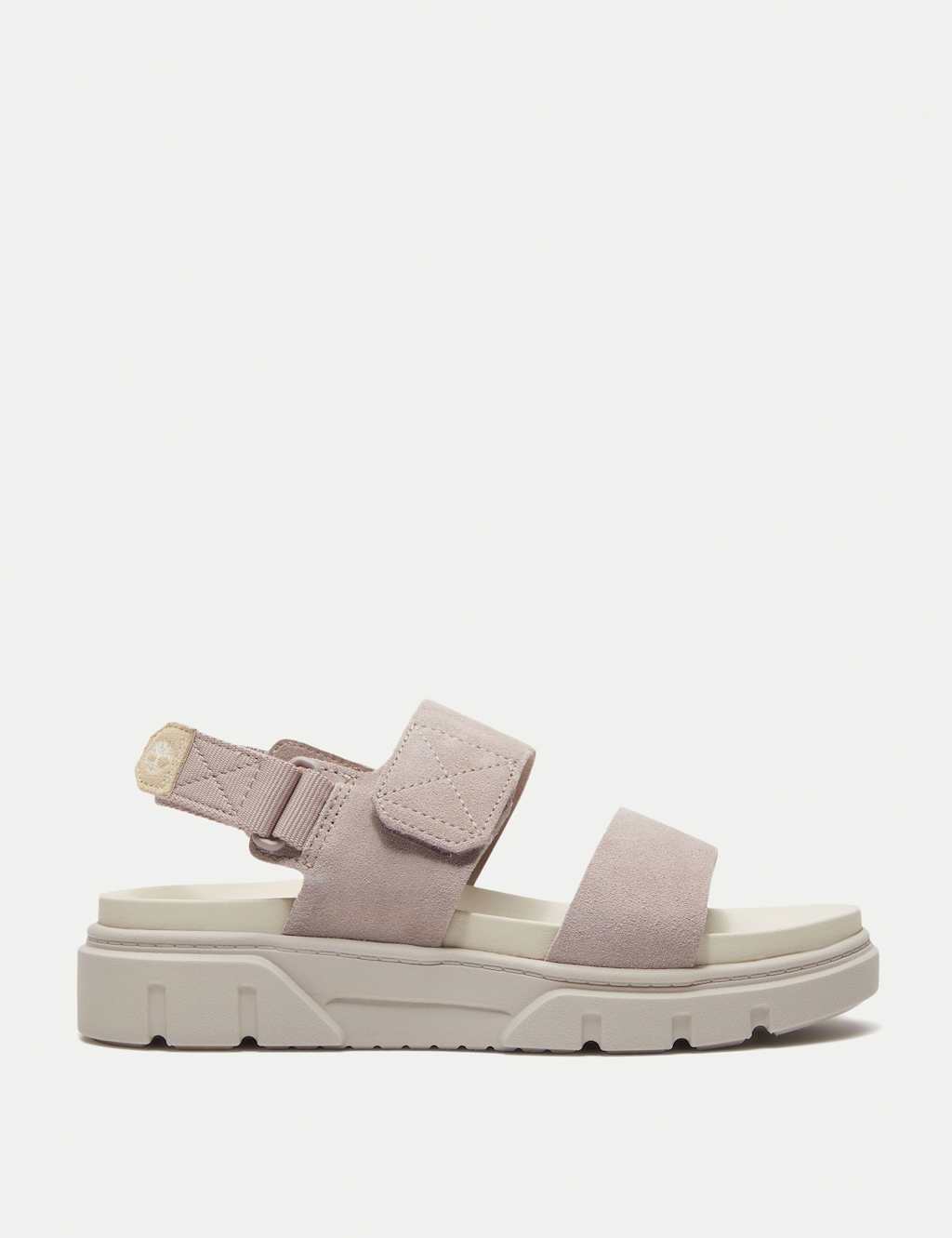 Timberland Greyfield Leather Chunky Gladiator Sandals Grey Mix