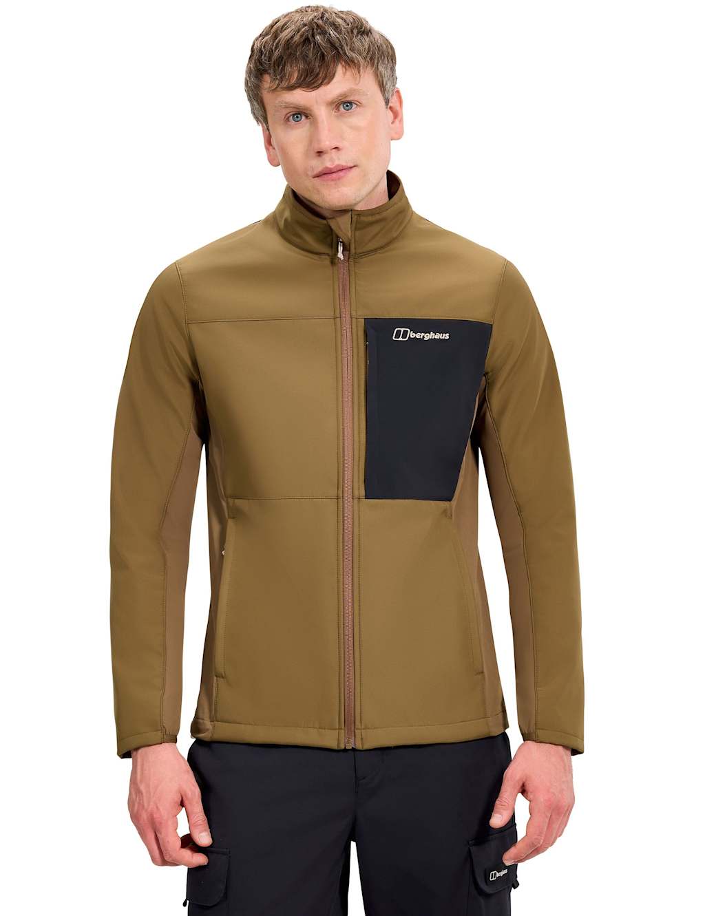 Berghaus Women's Ghlas 3.0 Water Resistant Softshell Jacket - 2XL - Chocolate