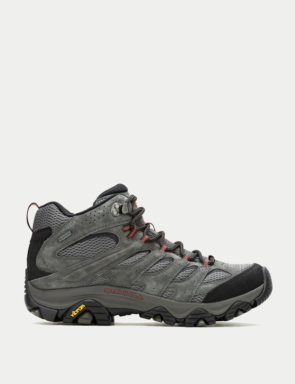 Merrell Men's Moab 3 Mid GTX Waterproof Walking Boots - 9 - Grey Mix - Available at M&S