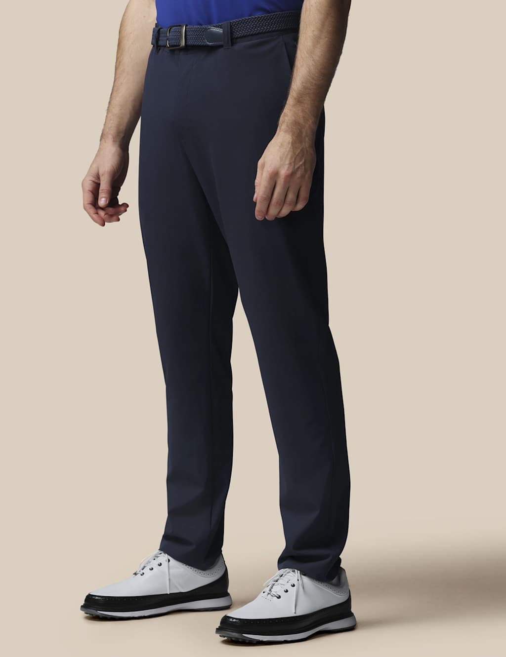 Castore Men's Slim Fit Lightweight Golf Trousers - XL - Dark Navy - Available at M&S