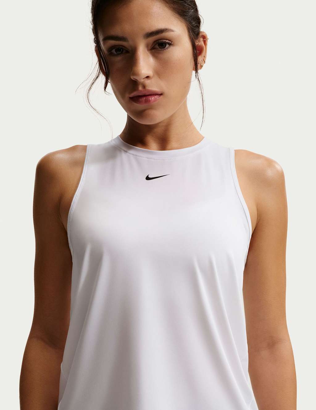 Nike Women's Dri-Fit Relaxed Tank Top - Large - White - Available at M&S