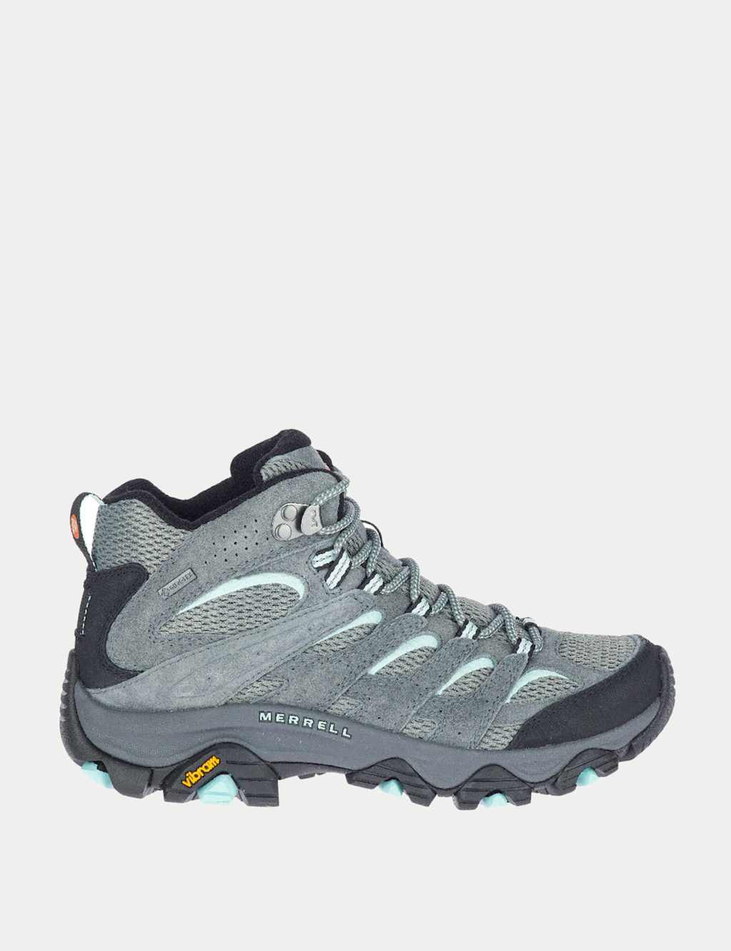Merrell Women's Moab 3 Mid GTX Waterproof Walking Boots - 5 - Blue Denim - Available at M&S
