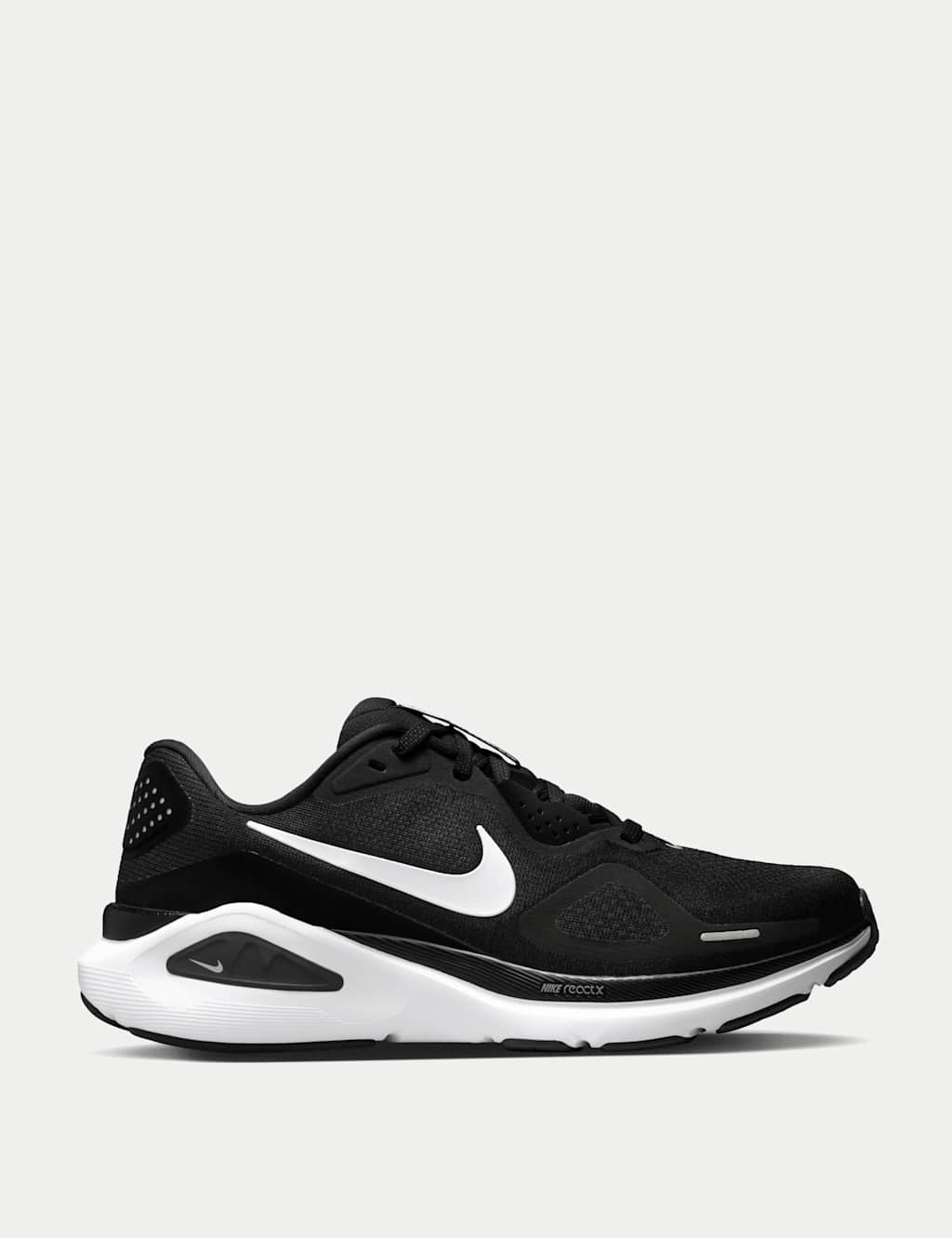 Nike Women's Structure 26 Trainers - 7½ - Black - Available at M&S