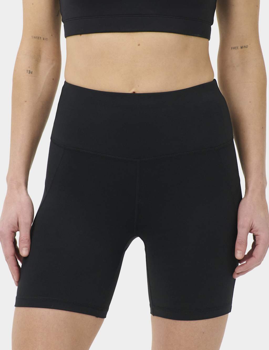 Sweaty Betty Women's All Day High Waisted Shorts - Medium - Black