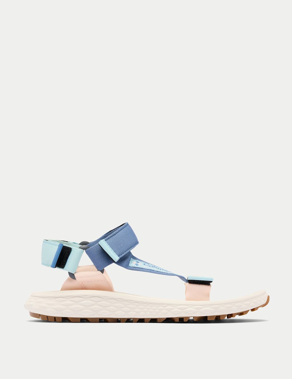 Columbia Women's Konos Globetrot Riptape Walking Sandals - 4½ - Blue Mix