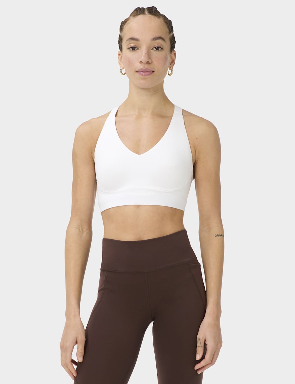 Sweaty Betty Women's Power Pulse Medium Support Sports Bra XS-XL - Small - Soft White