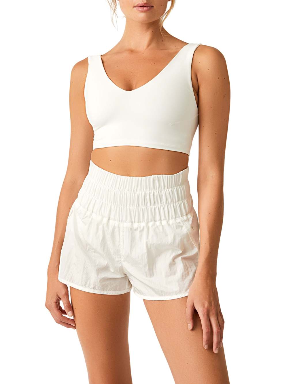 Fp Movement Women's Never Better Non Wired Sports Bra - Small - White